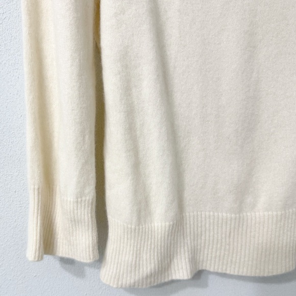 Valerie Steven’s Cashmere 2 Ply Cream Sweater Size XL - Picture 11 of 13